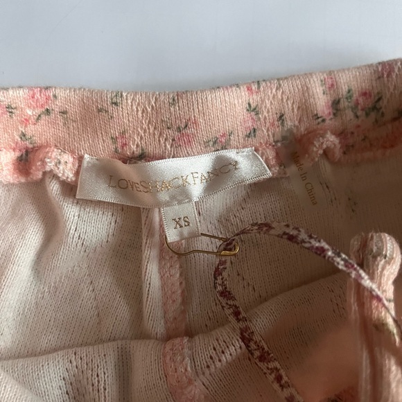NWTS Loveshackfancy pink Layla shorts - Picture 3 of 7